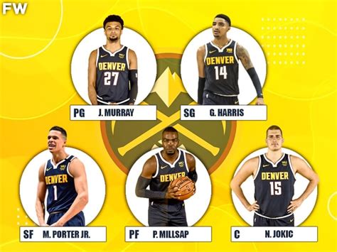 denver starting lineup today.